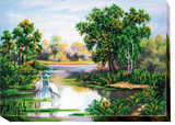 Nature Dawn Bead Embroidery Kit ?C DIY Beaded Home Decor Wall Art Model