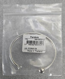 Pandora #599120C01-2 Moon & Stars Bangle Open Bracelet Sterling Silver Charms