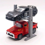 3 PACK 1/43 Scale Diecast Car 2 Post Lift Stand Display For Model Cars Stacker Model
