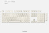 NEW Drop White Shine Through Keycaps Kit  TKL CTRL ALT ENTR 108 Keys Model