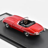 GFCC 1/64 Scale Jaguar E-type Roadster 1961 Red Diecast car Model Toy Gift Model