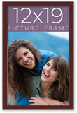 12x19 Frame Brown Solid Wood Picture Frame Width 0.75 Inches | Interior Frame De Model