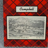 Campbell Scale Models HO Gauge Kiowa Trackside Details Kit #1 Model #425 New Model