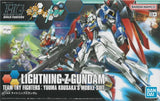 Bandai 1/144 Scale HG Lighting Z Gundam Mobile Suit Build Fighter HGBF Model Kit Model