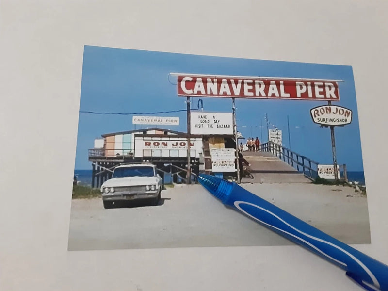 RON JON SURFING SHOP  1960s STOREFRONT,  4X6 GLOSSY COLOR REPRINT PHOTO Model
