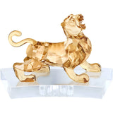Swarovski Decoration Figurine Chinese Zodiac Tiger Shiny Orange Crystal 5301332 Model