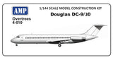 AMP OvT-4-010 Douglas Dc-9 /30 Plastic model aircraft Kit dont include box 1/144 Model