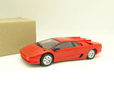 Italeri Snap-Fit Plastic Model Kit 1/24 Lamborghini Diablo Red Model