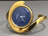 ARDATH GENEVE Modele depose GOLD Tone Wind Up Women??s Watch Bangle Bracelet Model