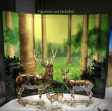 swarovski scs stag bird horse crsytal forest display large Read Description Model