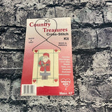 Country Cross-Stitch Kit Christmas Cross Stitch Kit Santa Model