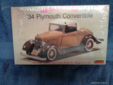 1987 Lindberg 1934 Plymouth Convertible 1/32 Scale Model Kit Sealed Model