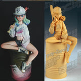 1/6 Scale LIKES AND DISLIKES Baseball Girl Unpainted Resin Unassembled GK Model Model