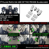 Shockwave Lab 3D DIY Filler Upgrade Kit For For AGE OF THE PRIMES SLUGSLINGER Model