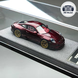 One Car x DaintyPower Model 1:64 Porsche 911 ST Cherry Red Model