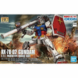 HG 1/144 RX-78-02 GUNDAM (GUNDAM THE ORIGIN Ver.) New Model