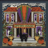 Opera House Cross Stitch Kit Mill Hill 2009 Buttons & Beads Autumn MH149201 Model