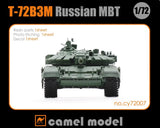 Camel Model 72007 1/72 T-72B3M Russian MBT 3D Print Resin Assembly Model kit Model