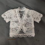 Female 1/6 Scale 12" Female Action Figure Retro Sheer Tulle Shawl Model Model