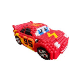 1156 Pc Disney McQueen Lightning Racing Car Building Blocks 3D Puzzle Model Kit Model