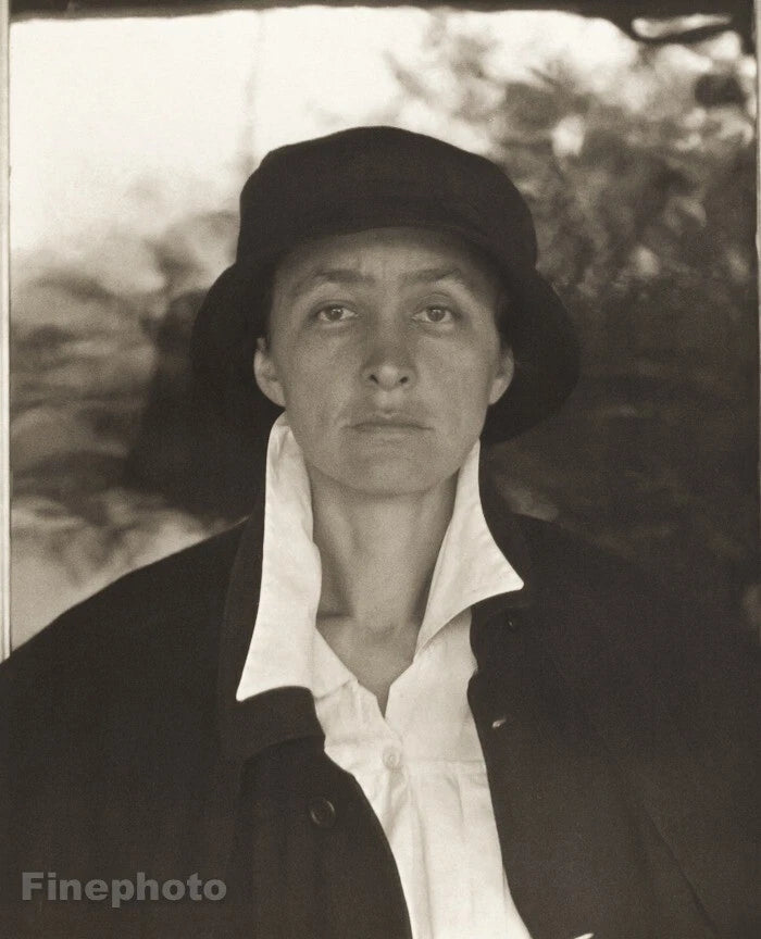 1921 Painter GEORGIA O'KEEFFE Artist By ALFRED STIEGLITZ Tritone Photo Art 12x16 Model