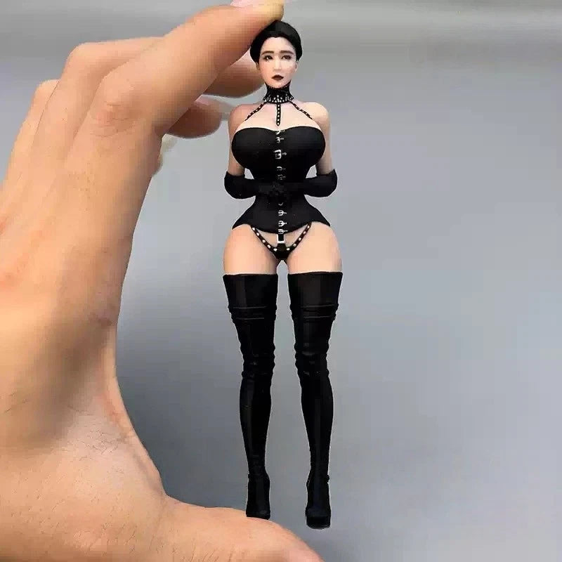 Painted 1/18 Sexy Busty Beauty Stand Statue Model For Cars&Vehicles Display Gift Model