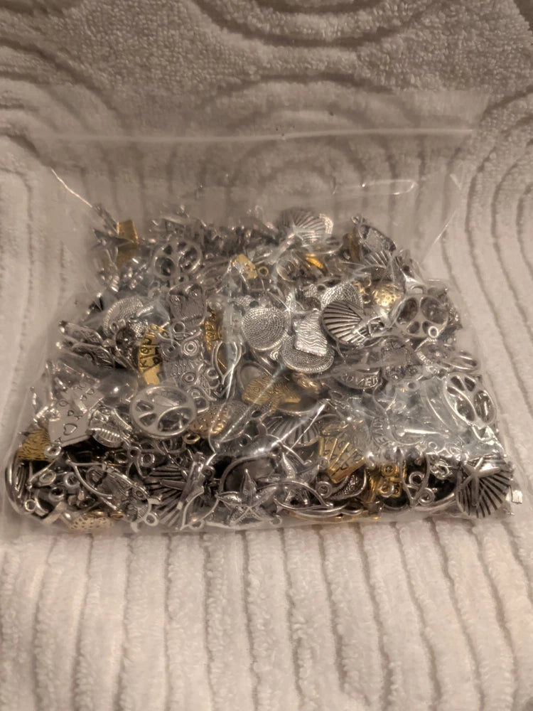 Alloy Metal Charms 1lb for Crafts Jewelry Making Mixed Lot Charms