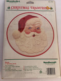 WonderArt Christmas Traditions Kit - Santa # 5707  New Model