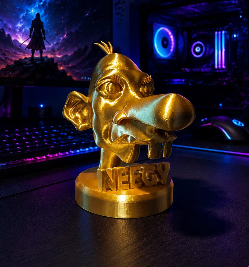 Neegy Bust - Viral Popular Internet Meme Model