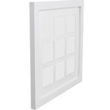 Simple White Decorative Picture Frame for Artwork and Home Use Model