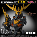Bandai MS MECHANICAL BUST DX RX-0-02 UNICORN GUNDAM Banshee Capsule Toy  Set of3 Model