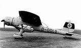 Arado Ar 198 Interwar Monoplane Short Range Reconnaissance Wood Model Small 1/48 Model