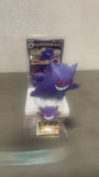 Pok¨¦mon S-Chinese Exclusive Dream Drawing 151 Figurine Card Set Gengar & badge Model