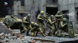 1/35 Scale Resin Figure Russian Peacekeeping Team 6set Unpainted Model Kit Toys Model