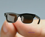 1PC For 1/6 Black Trendy Translucent Sunglasses Model 12" Action Figure Model