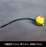 1/6 Ancient Soldier hat +braid Model official Han Dynasty For 12