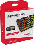 Pudding Keycaps - Double Shot PBT Keycap Set with Translucent Layer, for Mech... Model