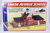 Union Avenue School HO Building Model Kit Life-Like Trains 1343 NEW SEALED Model