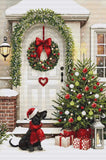 Luca-S counted cross stitch kit "Waiting for Christmas", 32x48cm Model