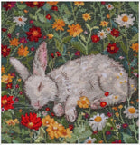 Rabbit Bunny Hot day Counted Cross Stitch Kit ?C DIY Needlework Craft Model