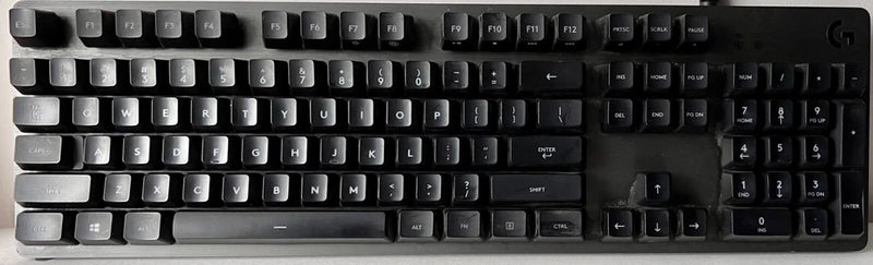 Logitech G413 CARBON RGB GAMING KEYBOARD REPLACEMENT KEYCAPS KEYS (Y-U0032) Model