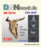 Cow Skull. Resin 3D - Scale Model Kit Dan Models DM 35318 Scale 1:35 Model