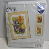 NEW Vervaco DIY Counted Cross Stitch Kit Summer Flowers  Belgium Model