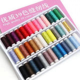 39PCS/Set Assorted Colorful Polyester Sewing Thread Spools Model