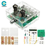 6J1 Valve Pre-amp Tube PreAmplifier Board AC 12V Headphone Amplifier + Case Model