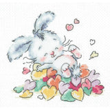 Magic Needle Zweigart Edition counted cross stitch kit "Bathed in Love", 13x12cm Model