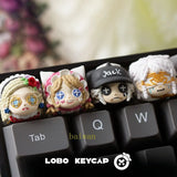Identity ¢õ Eli Clark Mechanical Keyboard Keycaps Cute Style A Birthday Present Model