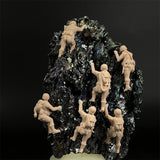 1/72 Scale Resin Model US Army 6 Climbing Soldier Figures Military Miniature Model