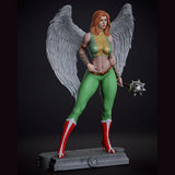 1/24 NSFW Belle Eagle Grey Resin Figurine Toy Unpainted GK Doll Unassembled Model