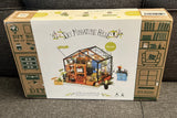 Rolife DIY LED Miniature House Kit Cathy's Flower House DIY Greenhouse Model
